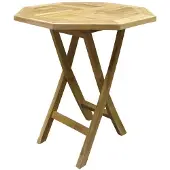 AVH-Collectie Klaptafel 70 cm achtkantig teak