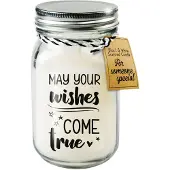 Paper Dreams Geurkaars In Glas - May Your Wishes Wit wit Glas Kaars