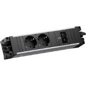 Bachmann STEP ALU 2xCEE7/3, 1xUSB C/C 45W