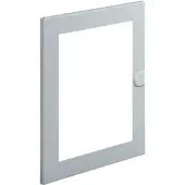 Hager inspectieluik, model VA48K, voor wandmontagekasten, 4 rijen, 48 TE, IP30, zuiverwit, 1 stuk.