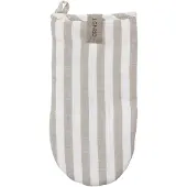 ERNST Ovenwant Strepen Wit/beige - Pannenlappen & ovenwanten Katoen White - 111769