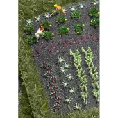 Busch 1222 H0 groente en sla Bouwpakket