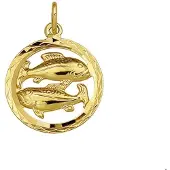 The Jewelry Collection Hanger Sterrenbeeld Gediamanteerd 14K Geelgoud