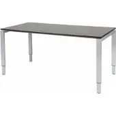 Schaffenburg Verstelbaar Bureau - Domino 160x90 logan - alu frame
