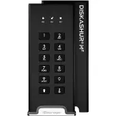 ISTORAGE diskAshur M2 - externe harde schijf - M2 SSD - 1 TB - USB - 256-bit - Zwart