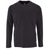 Sols Heren Keizerlijk T-Shirt met lange mouwen (Muisgrijs)