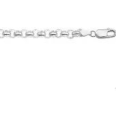 Trendjuwelier huiscollectie 1002215 Zilveren Ketting Jasseron 4,0 mm