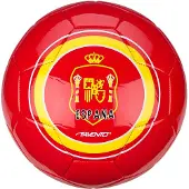 Avento Voetbal Glossy World Soccer Rood Geel