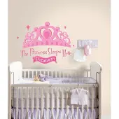 RoomMates Muurstickers - Princess Sleeps Here - - Wall_stickers - Vinyl