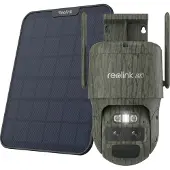 Reolink Trackmix Series G770 bewakingscamera met zonnepaneel 8MP (3840x2160), werkt op zonne-energie/batterij, weerbescherming IP65, dubbel sensorsysteem