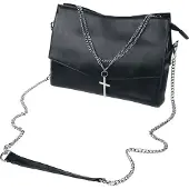 Banned - Gothic Handtas - Nether - voor Vrouwen - zwart - Maat Standard