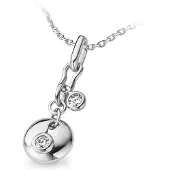 Orphelia Dames 925 Sterling Zilveren Ketting met Hanger - Zilver ZH-4759