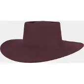 Hatland Claire - Wollen dameshoed - Bordeaux rood - Assorti - L