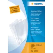 Herma 1x25 paspoorthoezen 110 x 155 5022