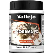 Vallejo Modelbouwdecoratie - 26820 Ground Textures 820 - Sneeuw - 200ml Effecten potje