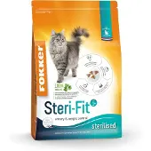 Fokker Steri-Fit kattenvoer 2 x 2,5 kg