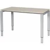 Schaffenburg Verstelbaar Bureau - Domino 120x60 robson - alu frame