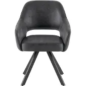 Benoa Eetkamerstoel Emilie CEP 11 Antraciet - eetkamerstoelen set van 2