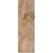 Villeroy & Boch Wollen Vloerkleed Ursule - Bruin 80 x 250 cm