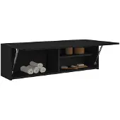 vidaXL Badkast wit, 100x25x30 cm, van houtvezel