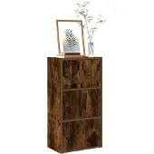 vidaXL Boekenkast 40x24x52 cm bewerkt hout oud houtkleurig