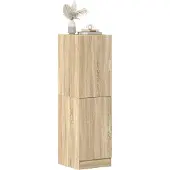 vidaXL Keukenkast 38x41,5x131,5 cm bewerkt hout wit