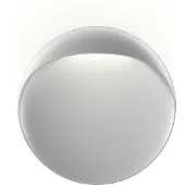 Louis Poulsen Flindt Buiten Wandlamp Ø 300 mm | Aluminium color texture | 3000 K