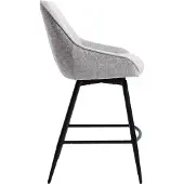 Tower Living Barstoel Trino Trenza 8 Oyster Draaibaar - Set van 2