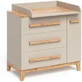 VitaliSpa Malia Commode – 98 x 98 cm met laden Kasjmier/Artisan
