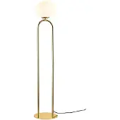 Nordlux Vloerlampe by Nordlux, Shapes, Goud / Messing, Woonkamer, Glas, Designer