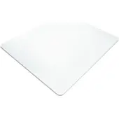 Rs-Office ECO GRIP HEAVY vloerbeschermingsmat, voor harde vloeren, 2,0 mm VAB kleeflaag, temperatuurbestendig, transparant, L 1200 x B 1300 mm