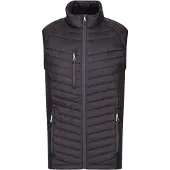 Regatta Heren Navigate Gewatteerd Hybride Gilet (Marine/Seal Grijs)