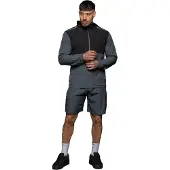 Kruze By Enzo Kruze | Heren Geweven Jas & Korte Broek Set
