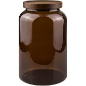 Mette Ditmer Luna pot met deksel large 20 cm Bruin