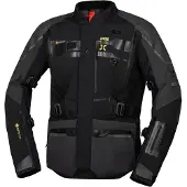IXS Venture-GTX 1.0 Waterdichte Zwart Grijs Textiele Motorjas