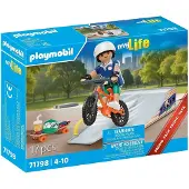 Playmobil Snowboarder With Ramp Construction Game Veelkleurig Kinderen