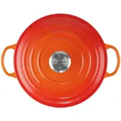 Le Creuset Braadpan Hoog 'Oranjerood' ø24cm / 5L