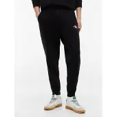 Tommy Hilfiger Broek 'Signature Logo Cuffed' rood / zwart / wit