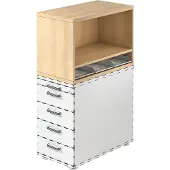 Hjh OFFICE PRO SIGNA SCA1 - Rolcontainer Eiken