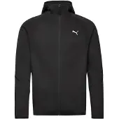 Puma Sweatvest 'Evostripe Fz Hoodie Dk' zwart