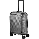 Travelite Millennium Spinner Cabin Trolley Frontpocket silver