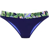 s.Oliver Bikinibroek donkerblauw / groen / lila / poederroze