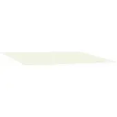 vidaXL Vervangingsdoek voor zonnescherm Crèmekleurig 500 × 300 cm