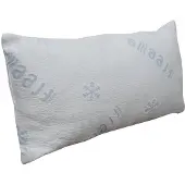 Vitality Pur Set van 2 verkoelende kussenslopen Cool | polyester wit 60x70 cm kussenslopen | NADUVI