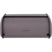 Plint | retro broodtrommel (breadbox) compact | bijna zwart/almost black