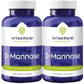 Vitakruid 2x D-mannose 500 90 Vegancapsules