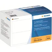 Herma Frankeeretiketten dubbel, 163 x 45 mm, permanent hechtend