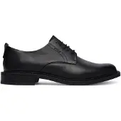 HUGO Veterschoenen van echt leer