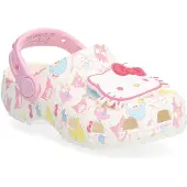 Crocs Open schoenen 'HKF Pastel Classic' crème / lichtblauw / mintgroen / pink