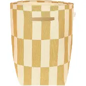Nobodinoz Opbergmand Vibes Large Storage Basket Mustard And Sand Tiles